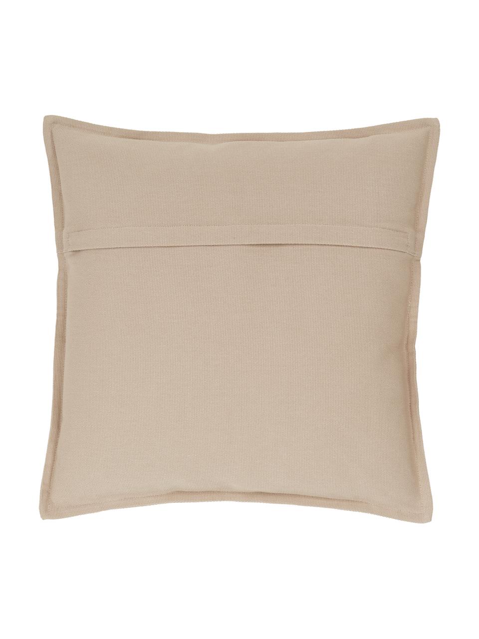 Poszewka na poduszkę z bawełny Mads, 100% bawełna, Beżowy, S 40 x D 40 cm