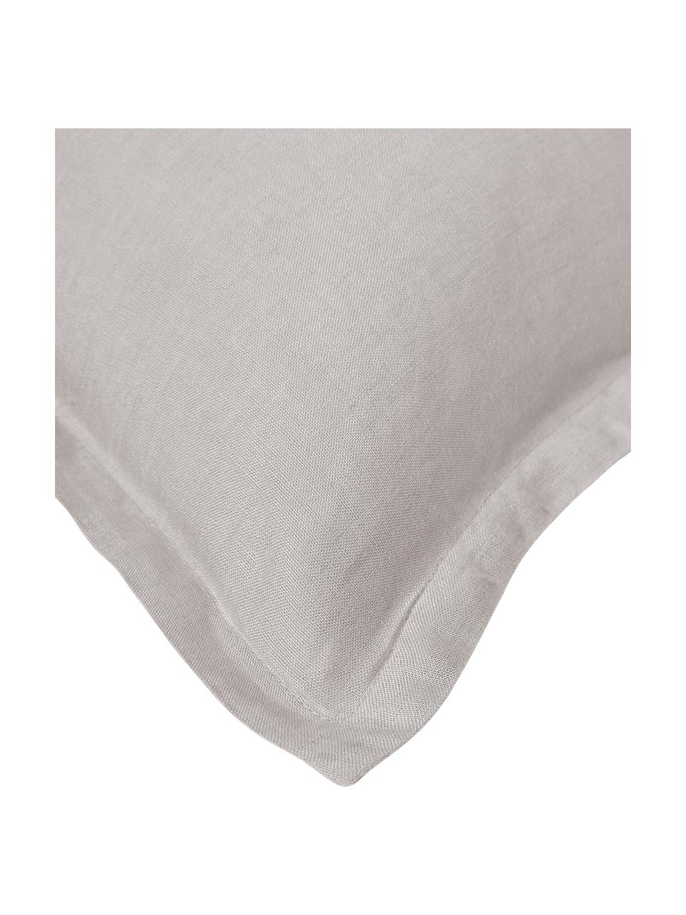 Funda de cojín de lino Jaylin, 100% lino

Por naturaleza, el lino tiene un tacto bastante tosco y un aspecto arrugado natural. La alta resistencia al desgarro hace que el lino sea resistente a la abrasión y duradero.

El material utilizado para este producto ha sido probado contra sustancias nocivas y está certificado según el STANDARD 100 by OEKO-TEX®, 6760CIT, CITEVE., Gris, An 45 x L 45 cm