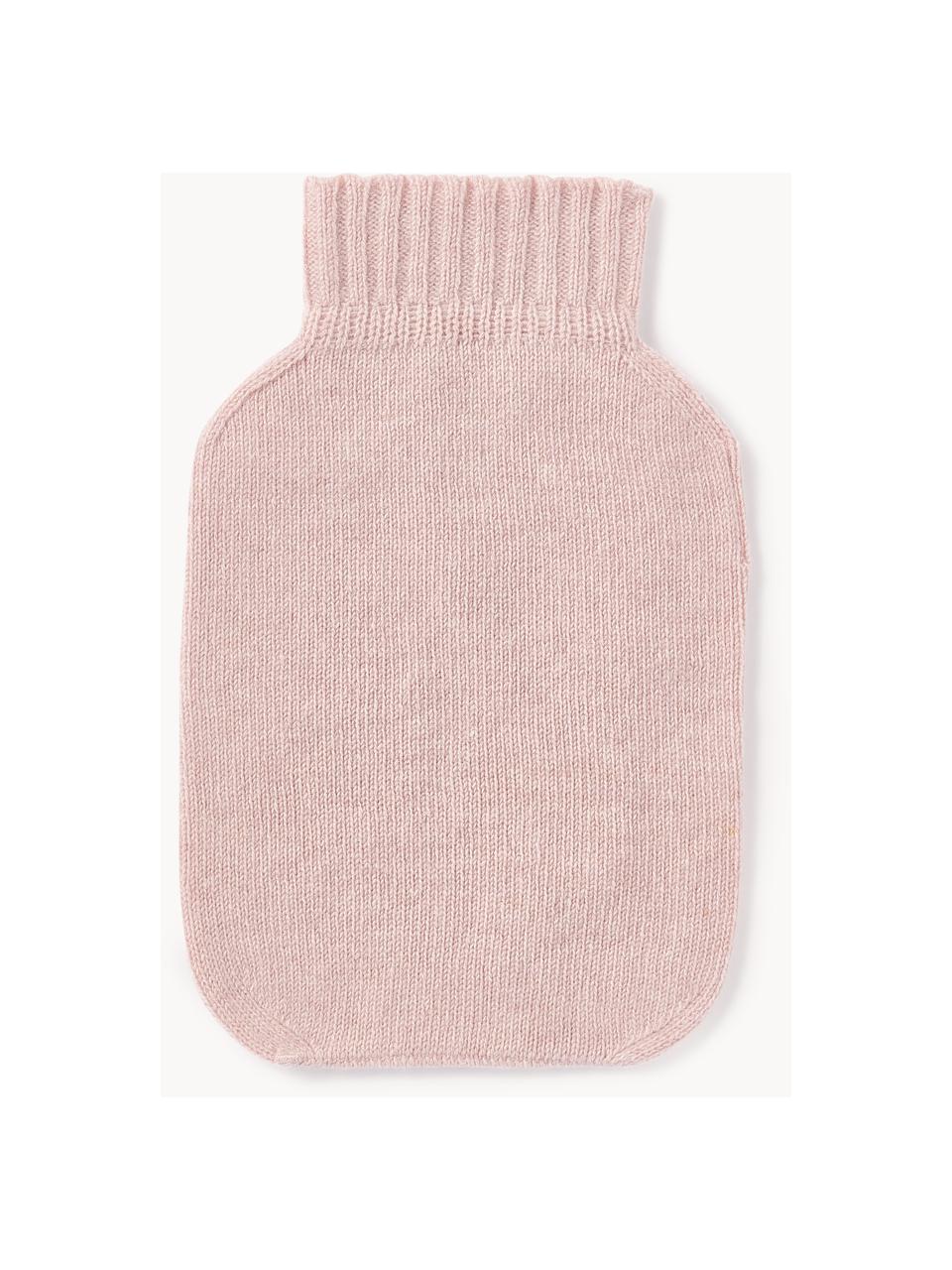 Bouillotte Cashmere, Rose pâle, larg. 19 x long. 30 cm