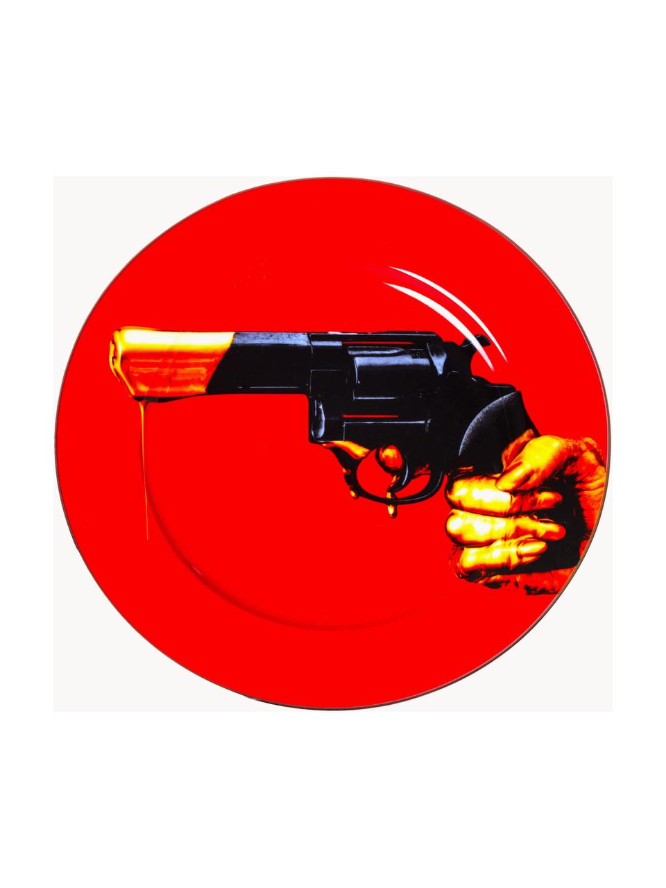 Porzellan-Speiseteller Revolver, Porzellan, Revolver, Ø 27 cm