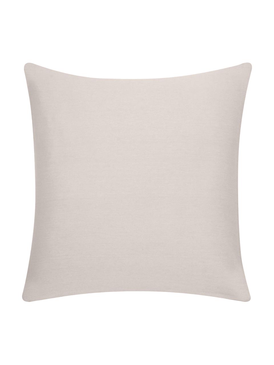 Housse de coussin beige Mads, Beige