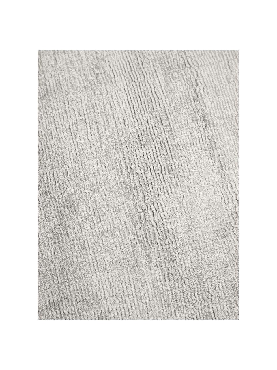 Tapis en viscose tissé main Jane, Grège, larg. 120 x long. 180 cm (taille S)