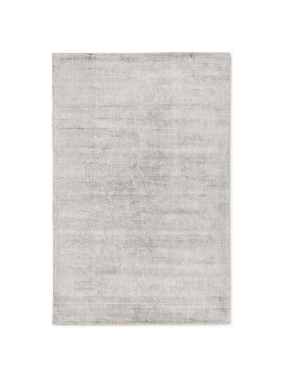 Tapis en viscose tissé main Jane, Grège, larg. 120 x long. 180 cm (taille S)