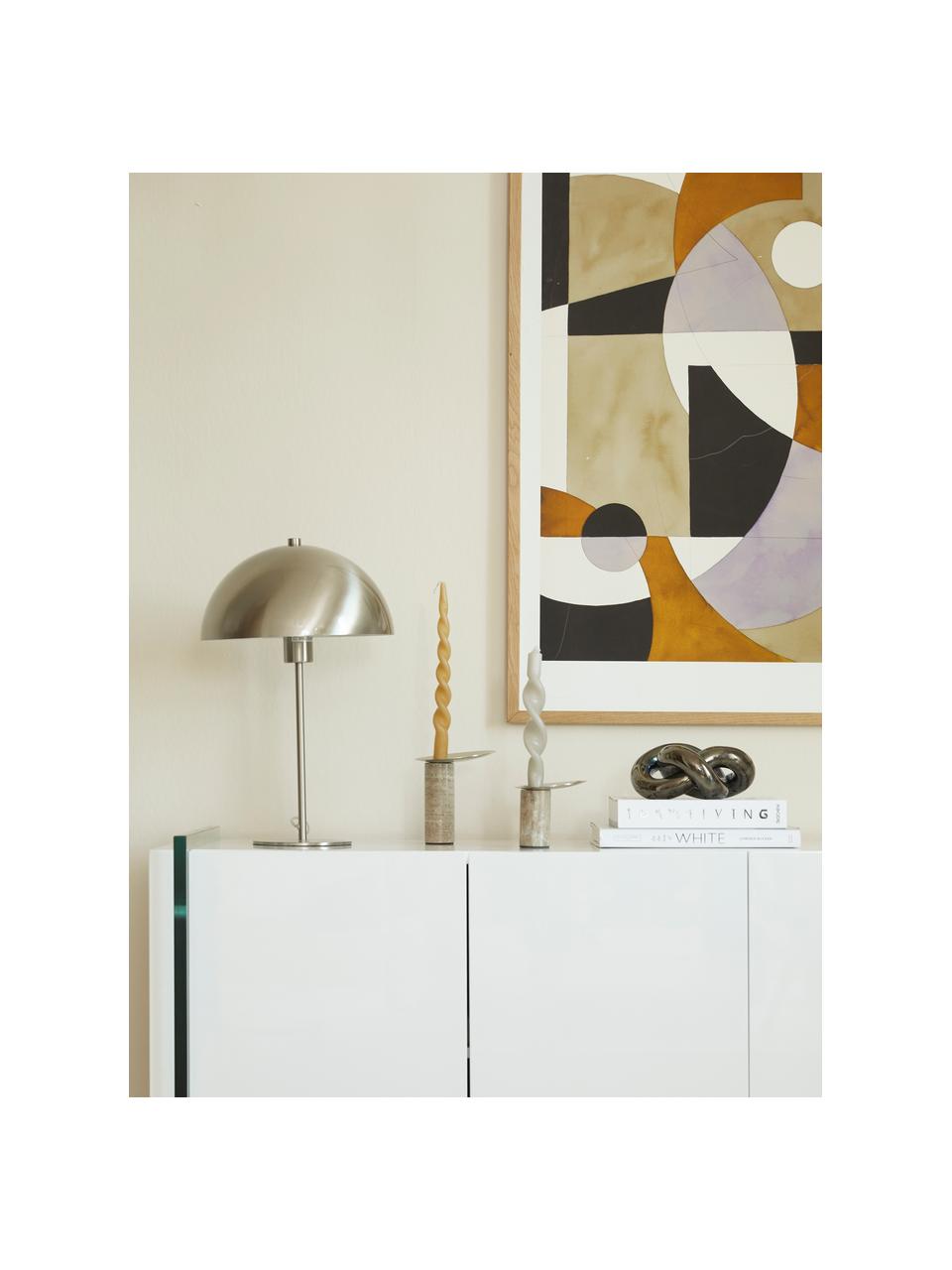Velas cónicas Twist, 2uds., Cera, Beige, Ø 2 x Al 23 cm