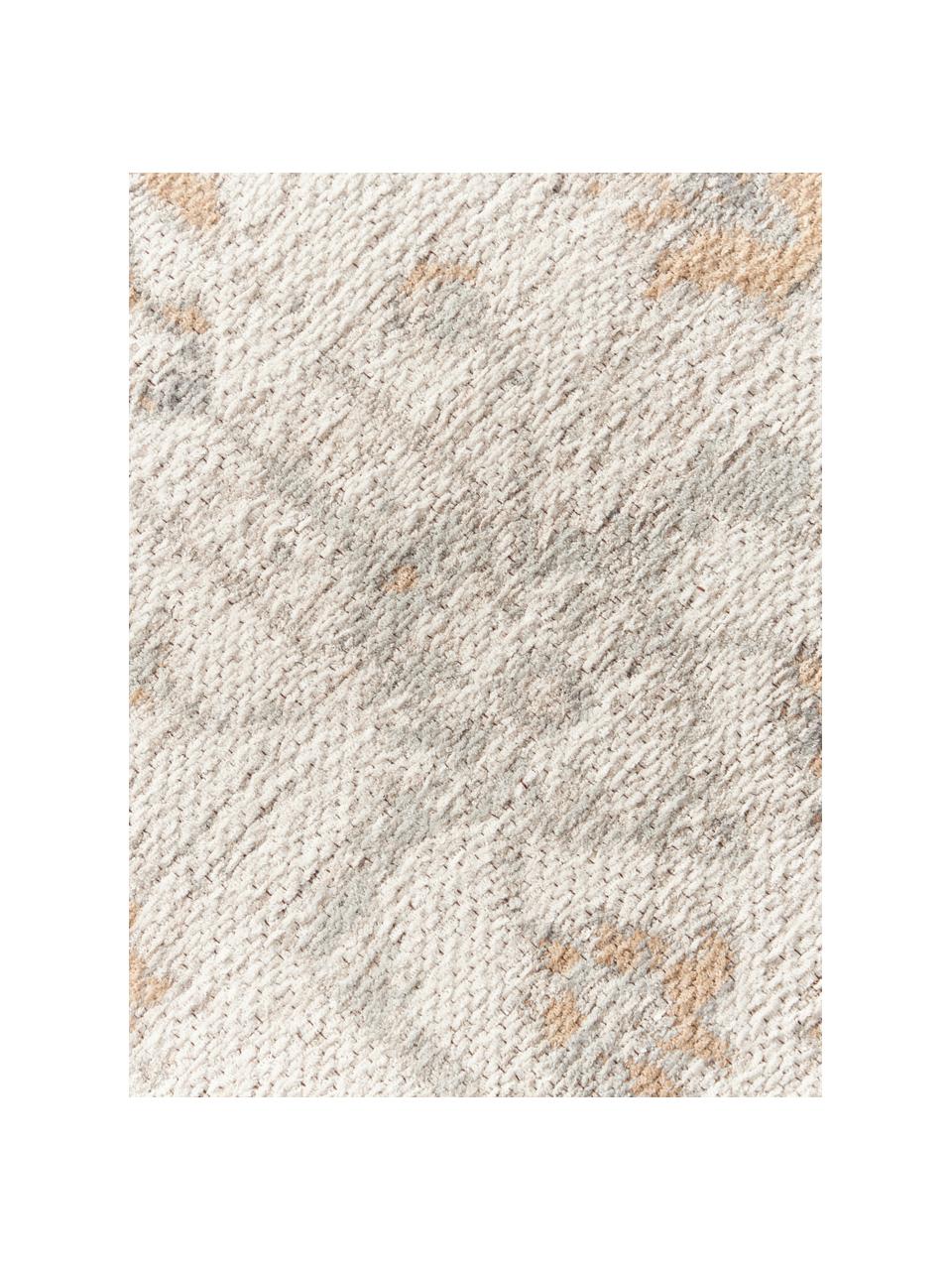 Ręcznie tkany chodnik szenilowy Loire, Odcienie beżowego, S 80 x D 200 cm