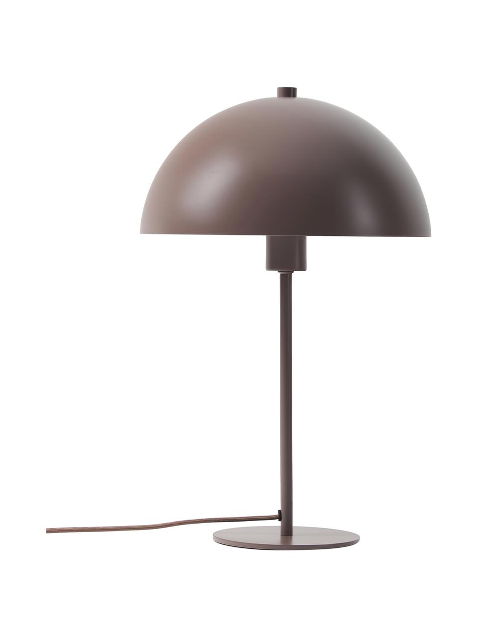 Stolní lampa Matilda, Hnědá, Ø 29 cm, V 45 cm