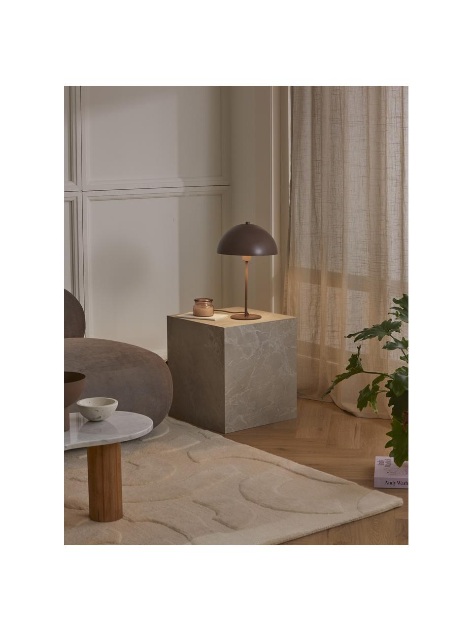 Stolová lampa Matilda, Hnedá, Ø 29 x V 45 cm