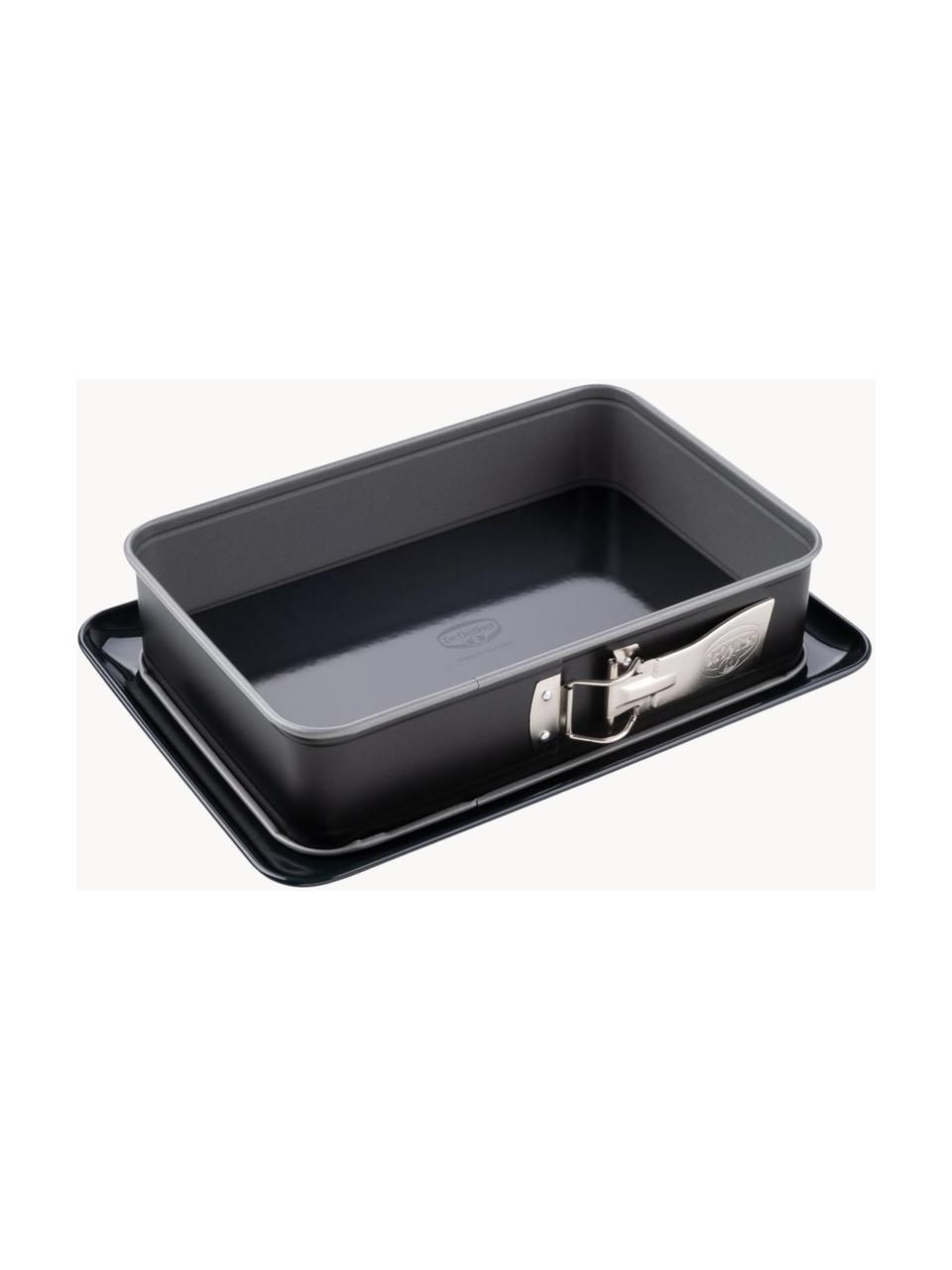 Molde de horno desmontable esmaltado y antiadherente Night, Negro, An 28 x Al 7 cm