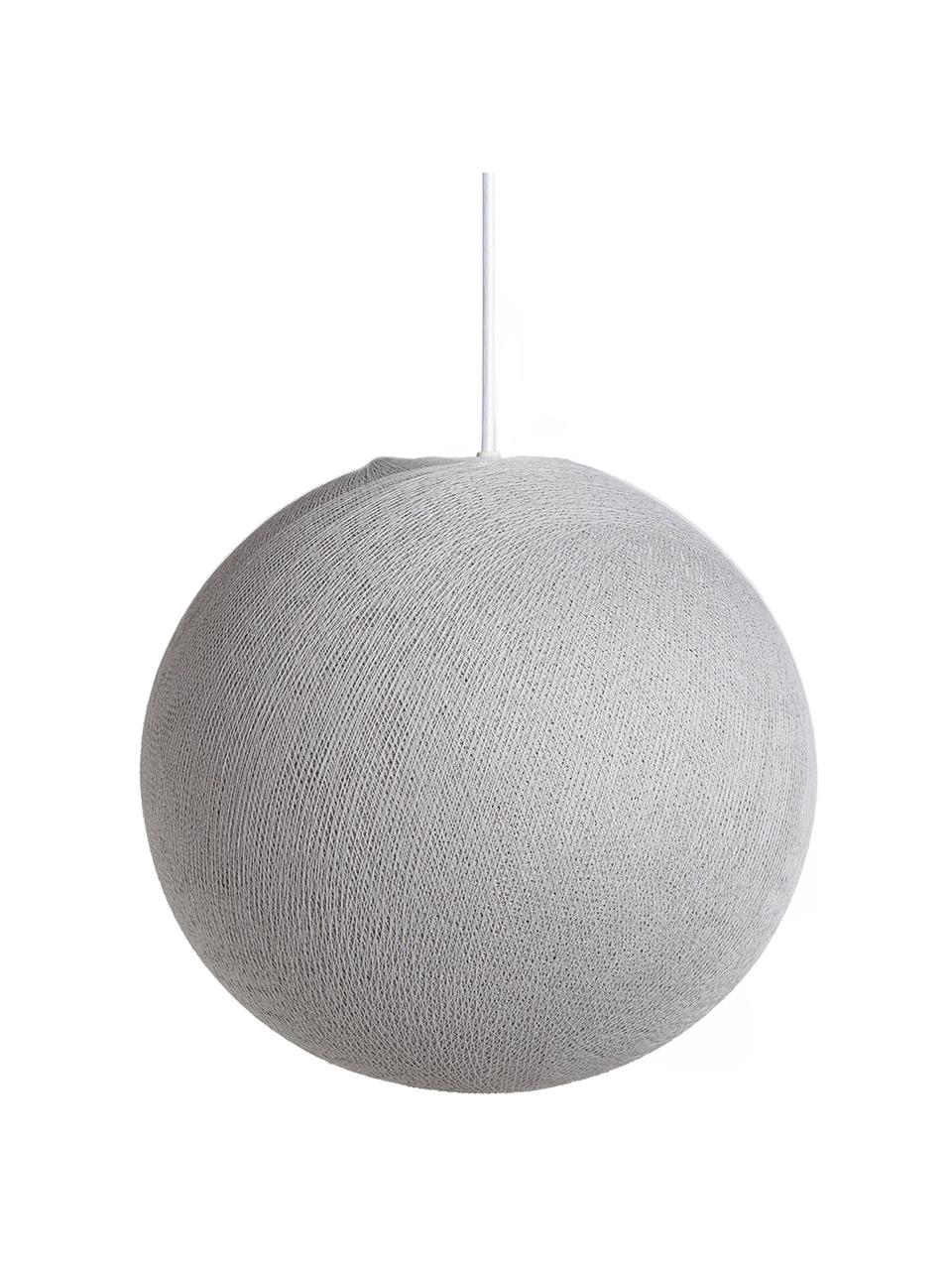 Suspension boule grise Colorain, Gris pierre