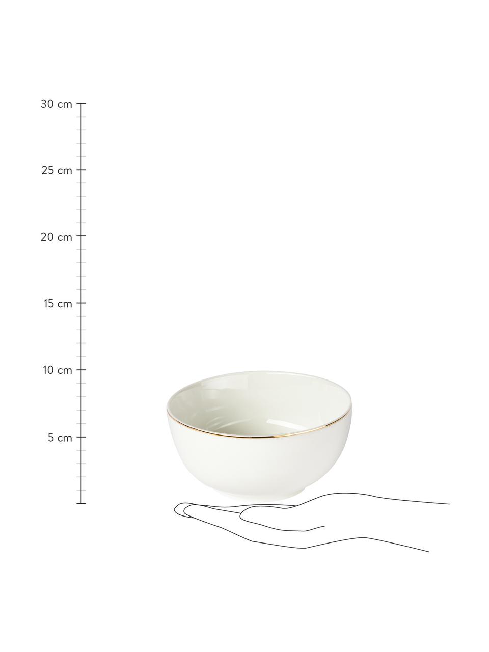 Súprava misiek s tropickým dizajnom Timba, 4 diely, Fine Bone China (porcelán)
Mäkký porcelán, ktorý sa vyznačuje predovšetkým žiarivým, priehľadným leskom, Biela, zelená, odtiene zlatej, vzorovaná, Ø 14 x V 7 cm