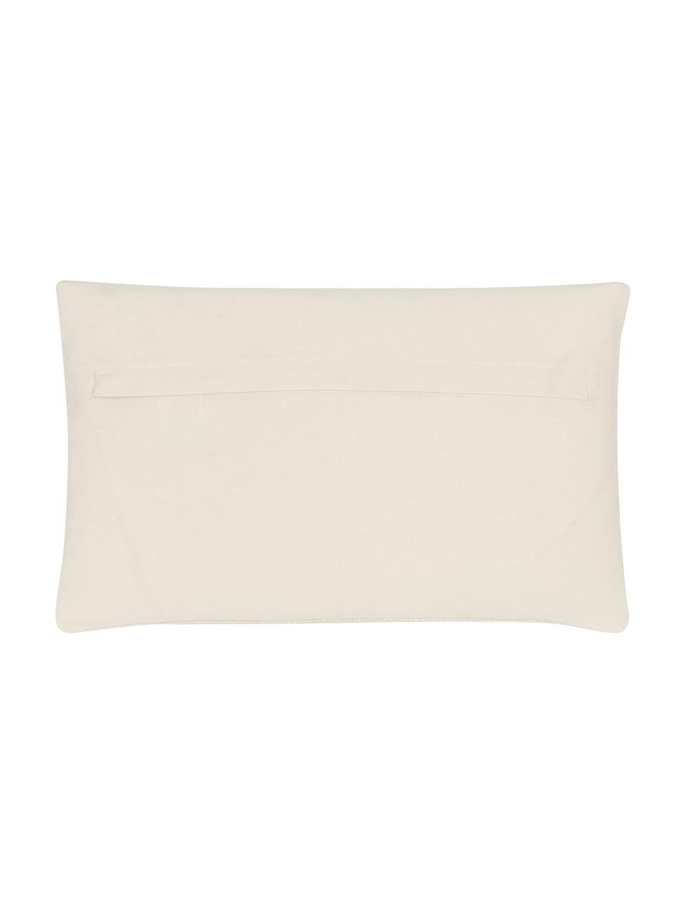 Poszewka na poduszkę Anise, 100% bawełna, Kremowobiały, S 30 x D 50 cm