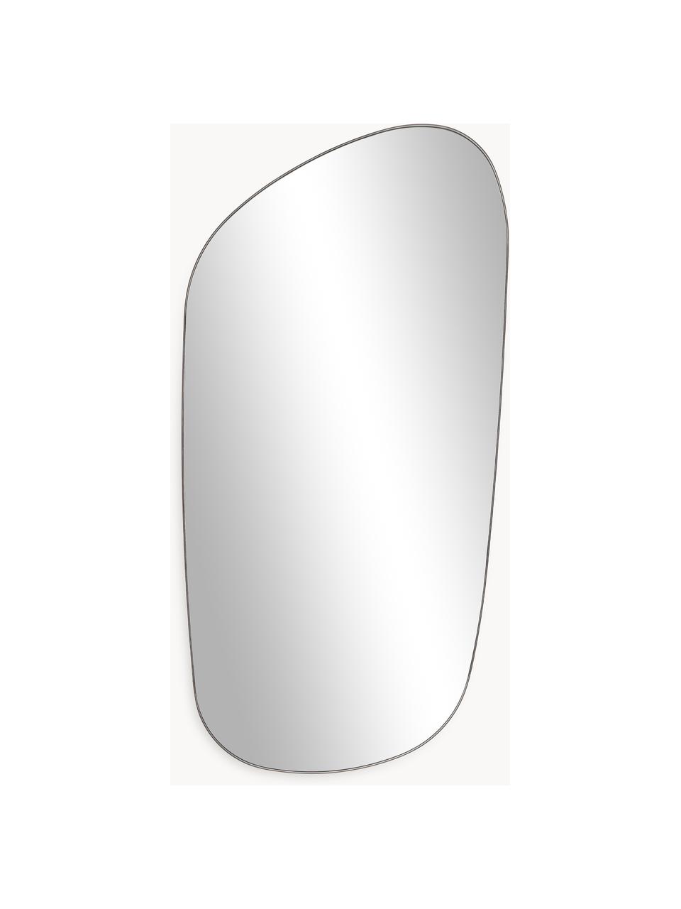 Nástěnné zrcadlo Oiva, Černá, Š 75 cm, V 150 cm