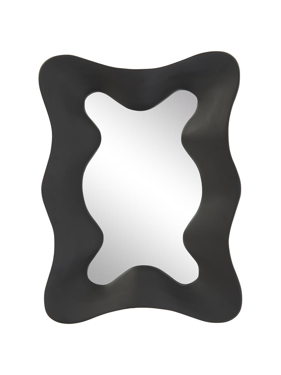 Espejo de pared Riva, Espejo: cristal, Negro, An 60 x Al 81 cm