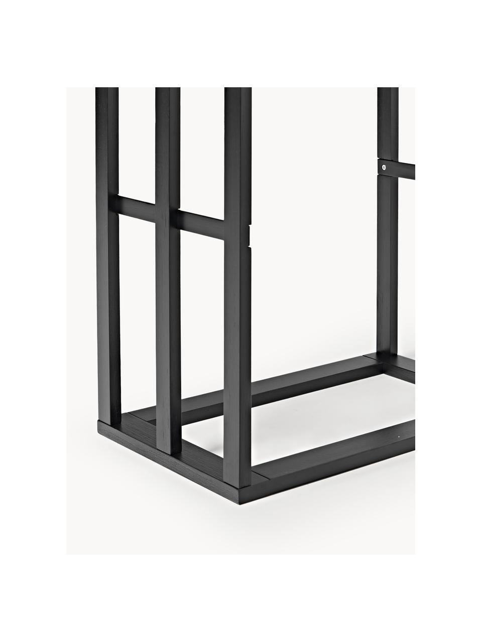 Portasciugamani in bambù Kit, Pannello di fibra a media densità (MDF) con finitura in bambù

Questo prodotto è realizzato con legno di provenienza sostenibile e certificato FSC®., Nero, Larg. 42 x Alt. 82 cm