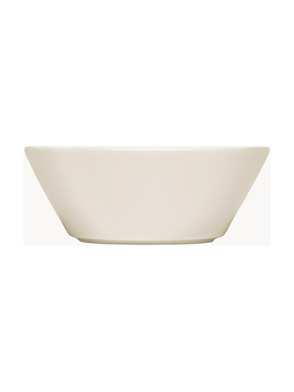 Bol en porcelaine Teema, Vitro-porcelaine, Blanc cassé, Ø 15 x haut. 6 cm