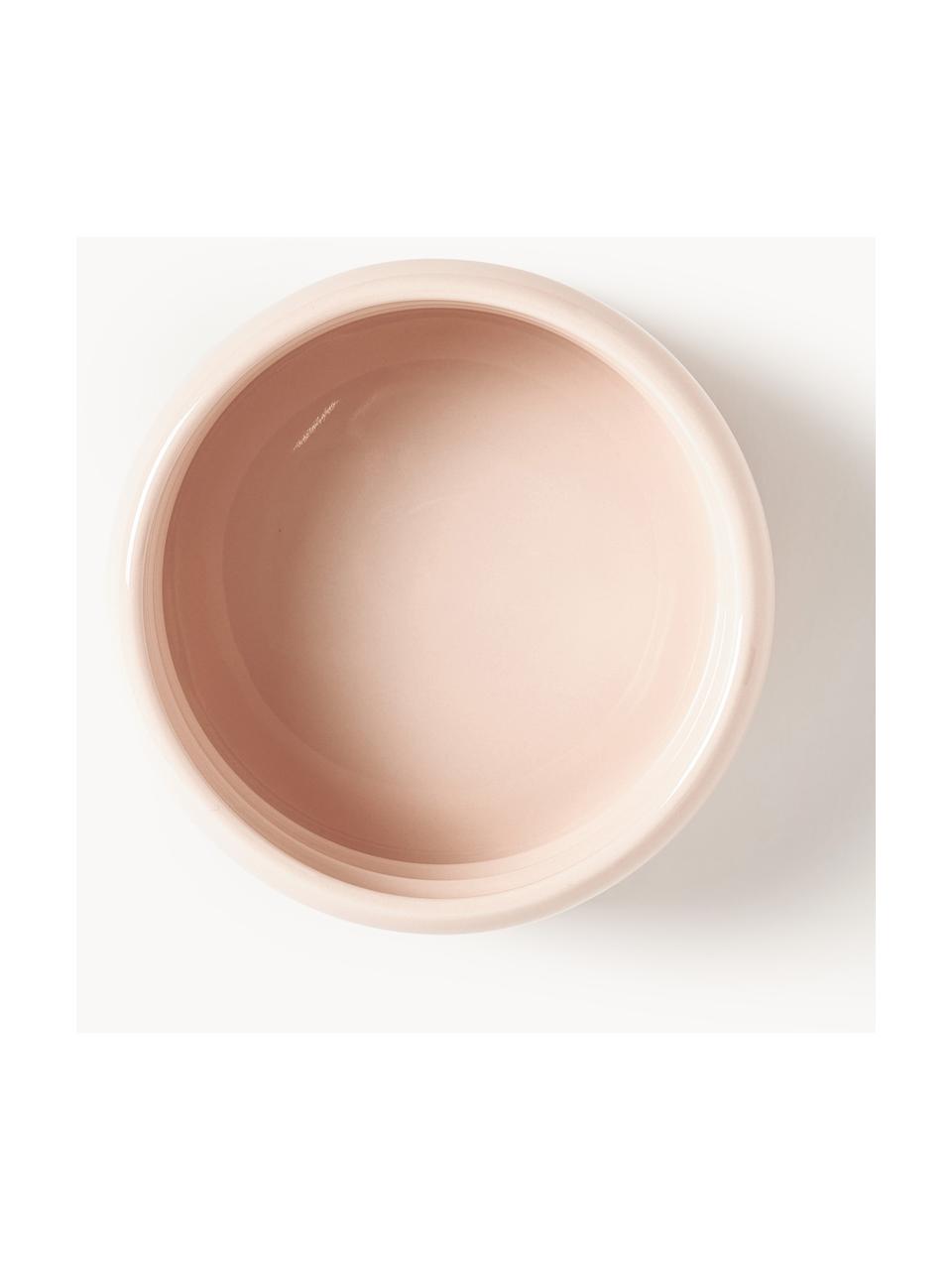 Porcelánové  misky Maira, 3 ks, Porcelán, Světle růžová, Ø 12 cm, V 5 cm