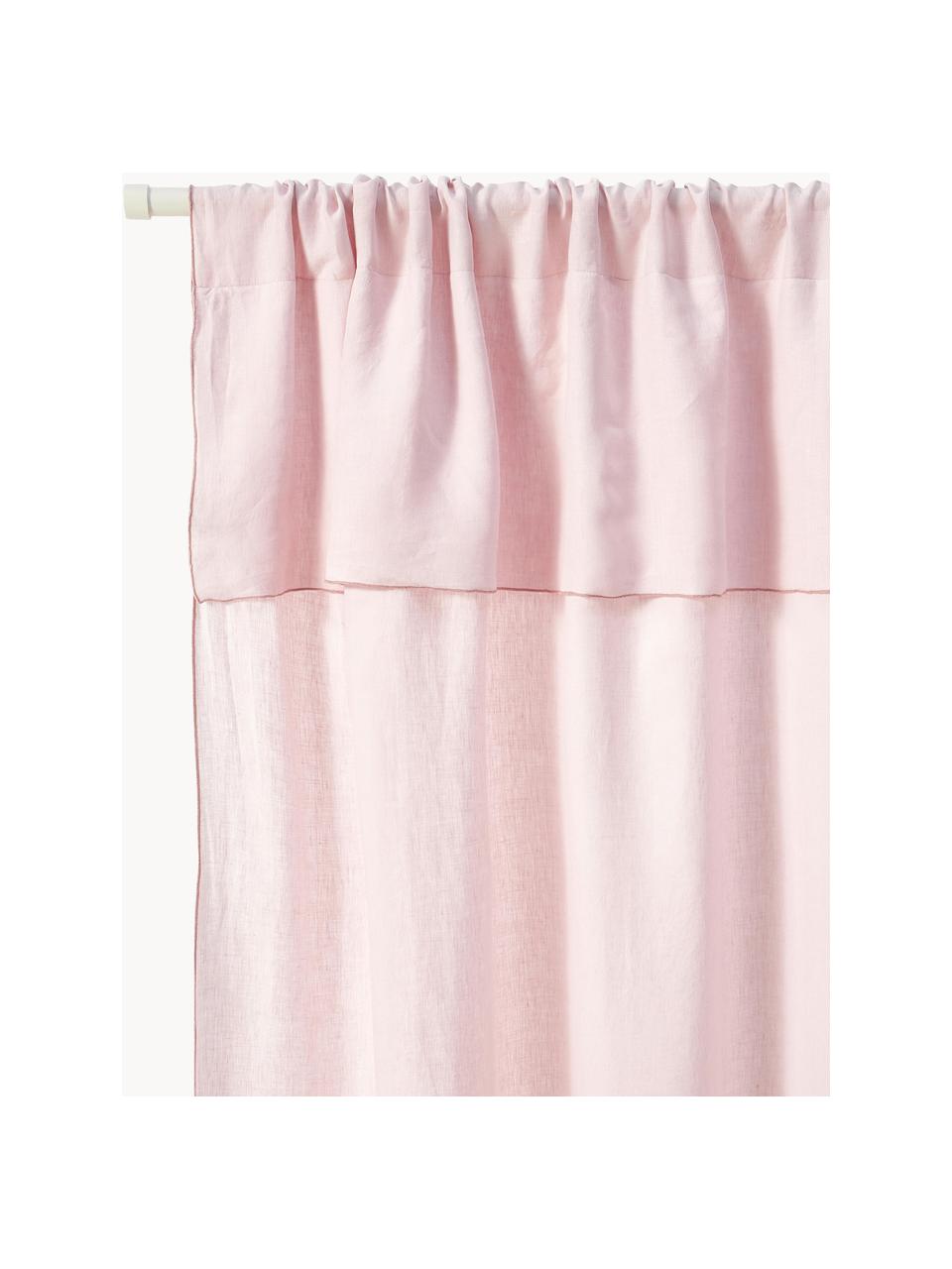 Nobodinoz Tenda per Finestra Utopia, Rosa - 146x280 cm - 100% Cotone bambina