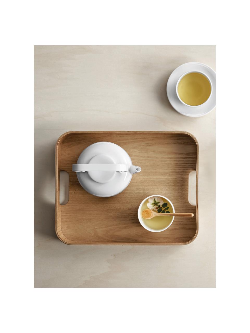Bandeja de madera Wood, Sauce, Marrón, L 35 x An 27 cm