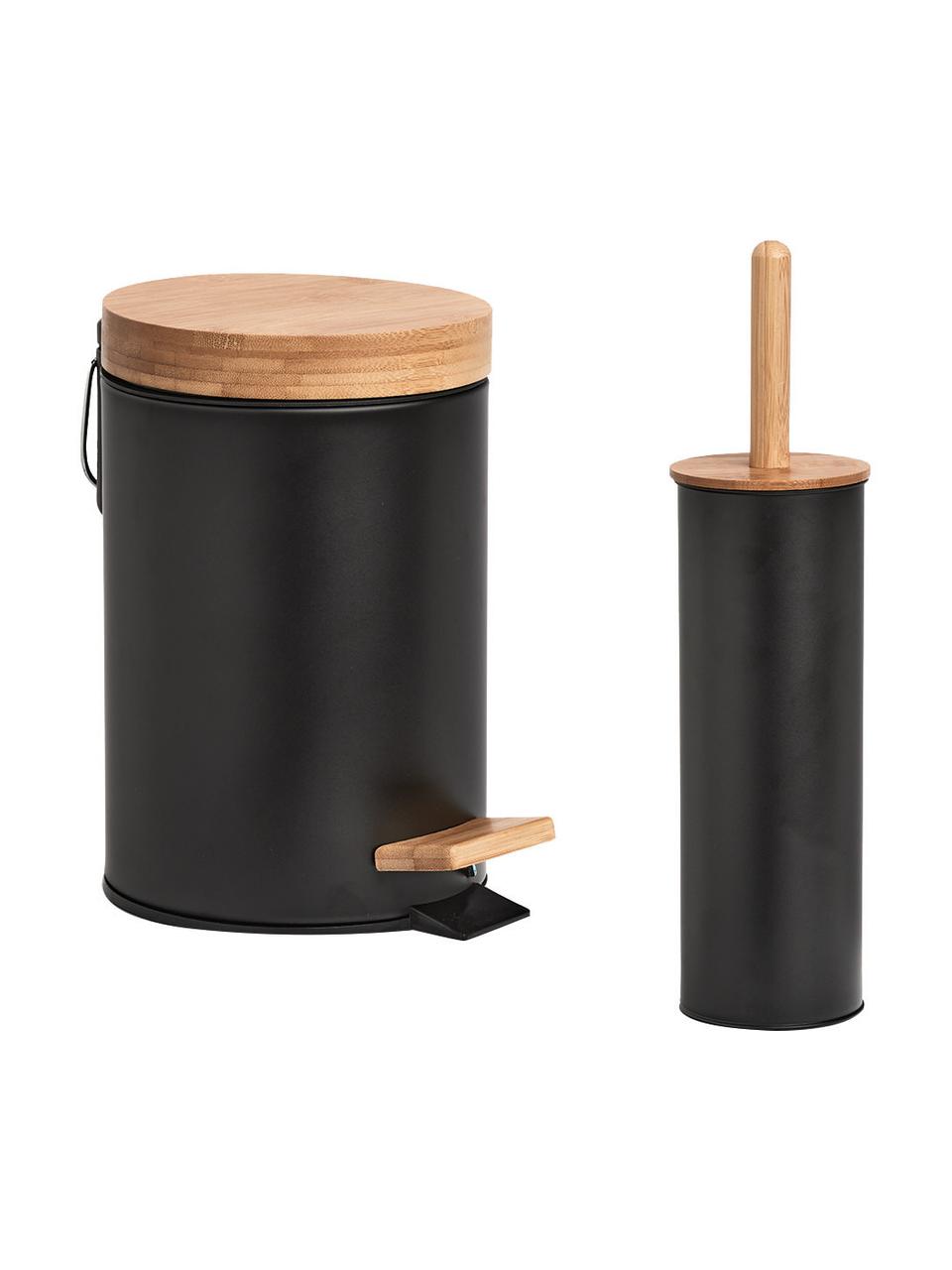 Szczotka toaletowa Tallin, Czarny, Ø 10 x W 38 cm
