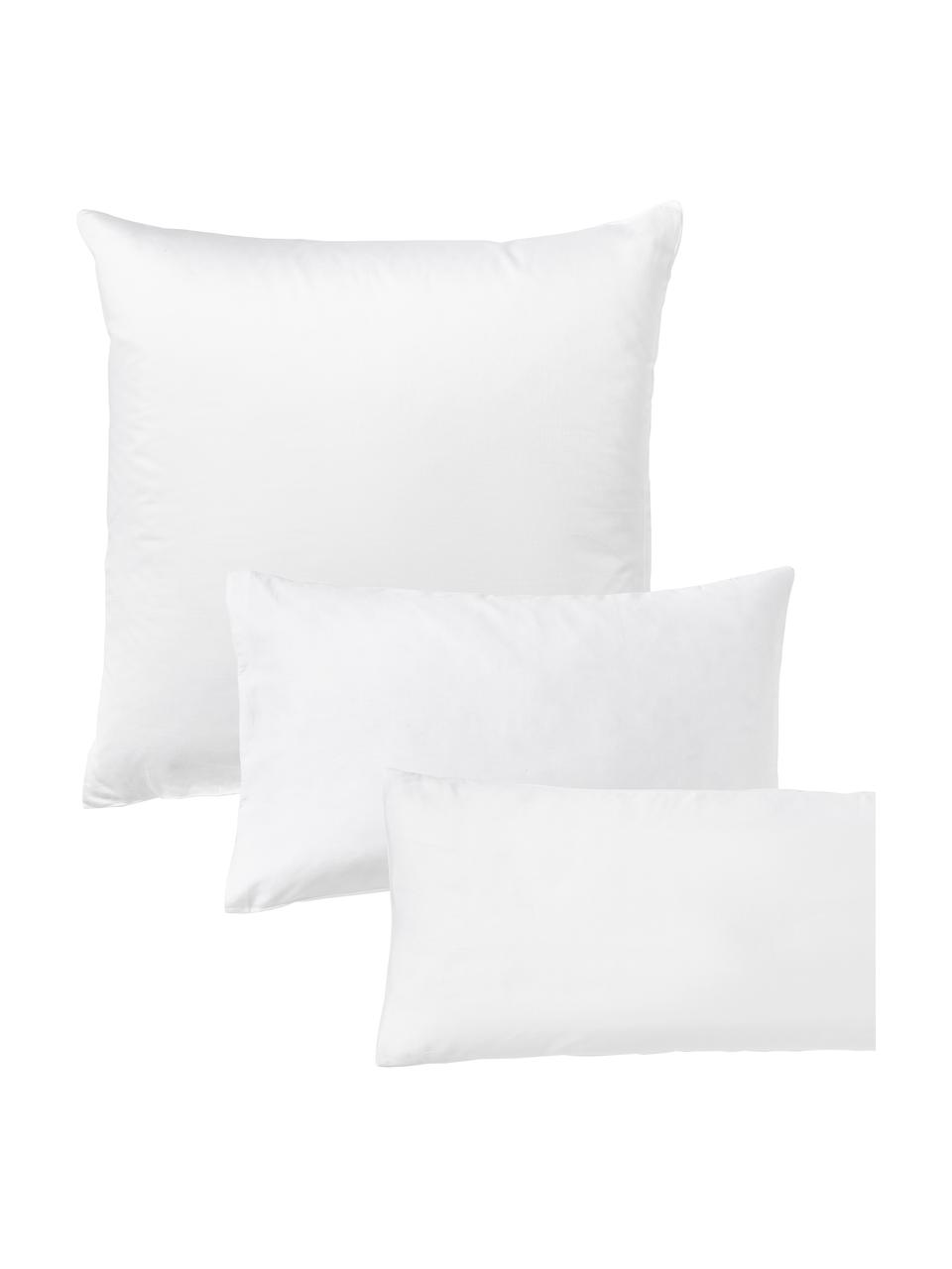 Taie d'oreiller en satin de coton Comfort, Blanc, larg. 50 x long. 70 cm