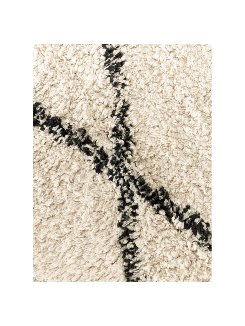 Alfombra artesanal de algodón con flecos Bina, 100% algodón

El material utilizado para este producto ha sido probado contra sustancias nocivas y está certificado según el STANDARD 100 por OEKO-TEX®, HOHENSTEIN HTTI, 21.HIN.90042., Beige, negro, An 80 x L 150 cm (Tamaño XS)