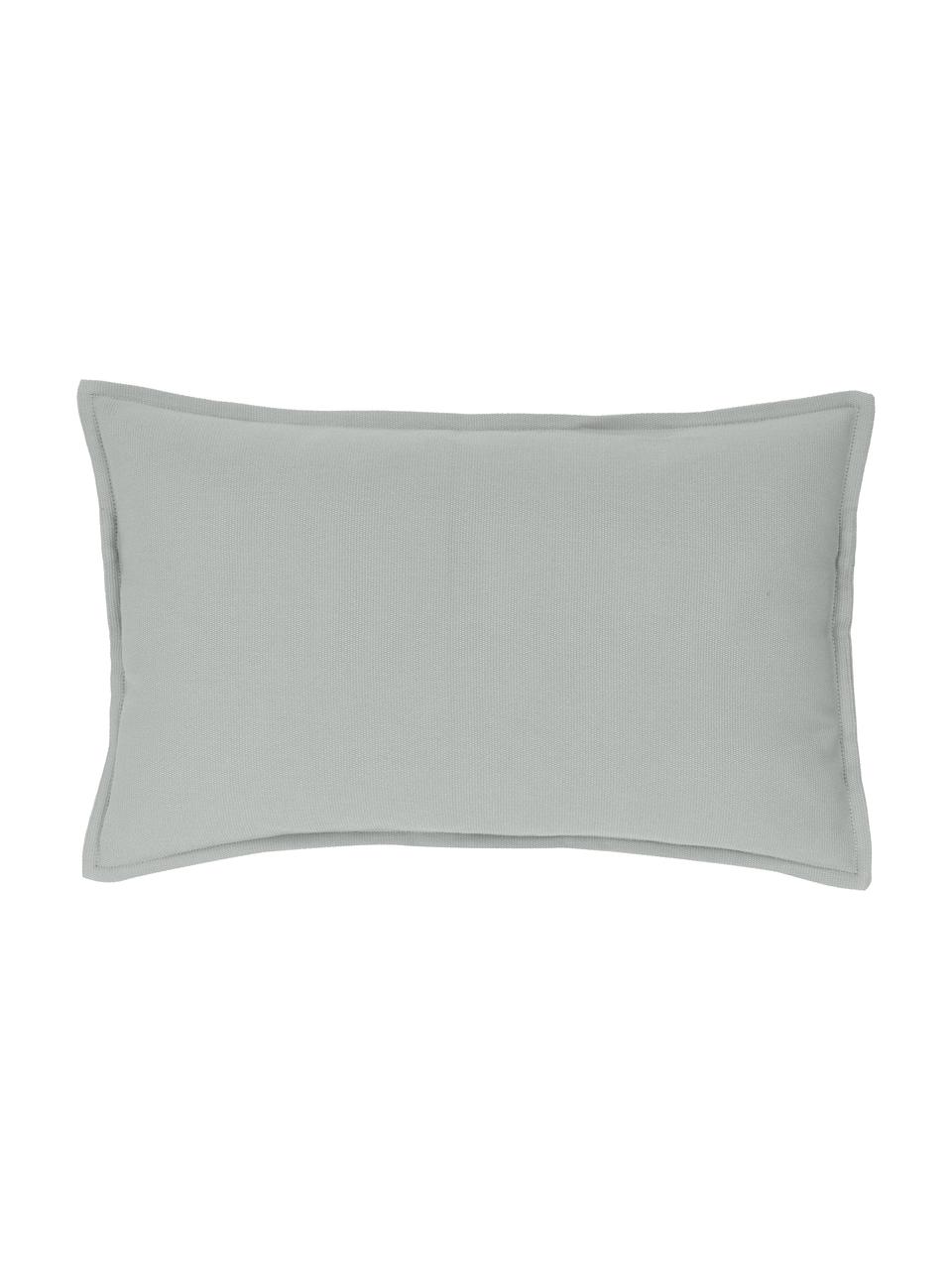 Federa arredo in cotone grigio chiaro Mads, 100% cotone, Grigio chiaro, Larg. 30 x Lung. 50 cm