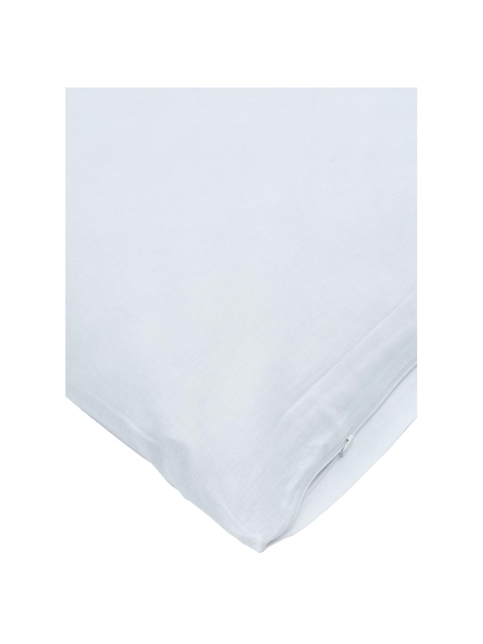 Pościel z bawełny Never Stop Dreaming, Biały, czarny, 135 x 200 cm + 1 poduszka 80 x 80 cm