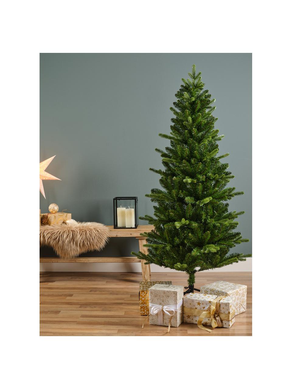 Albero di Natale artificiale Killington, varie misure, Verde scuro, Ø 83 x Alt. 150 cm