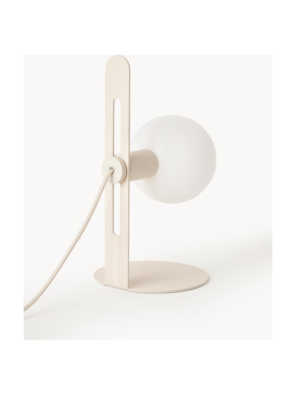 Petite lampe à poser Fely, Beige, Ø 14 x haut. 35 cm