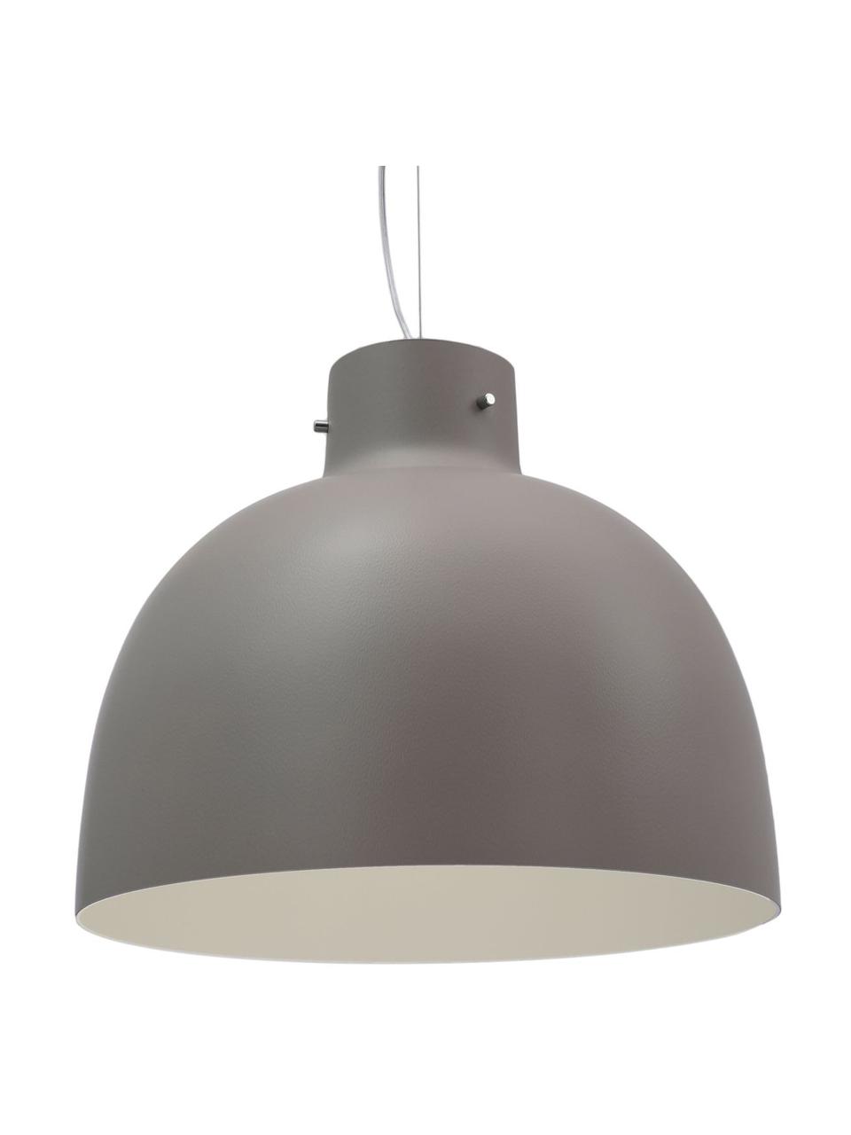 Grote hanglamp Bellissima, Kunststof, Greige, Ø 50 x H 41 cm