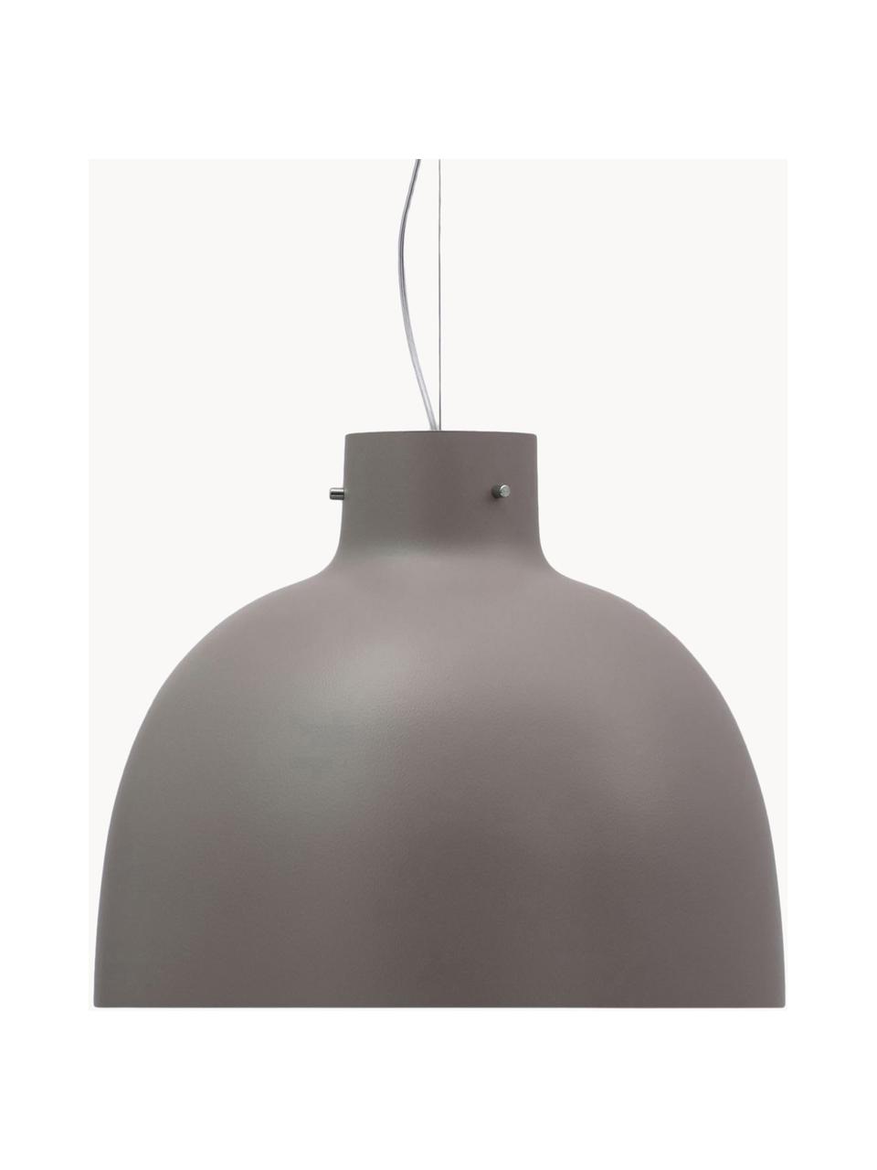 Grote hanglamp Bellissima, Kunststof, Greige, Ø 50 x H 41 cm