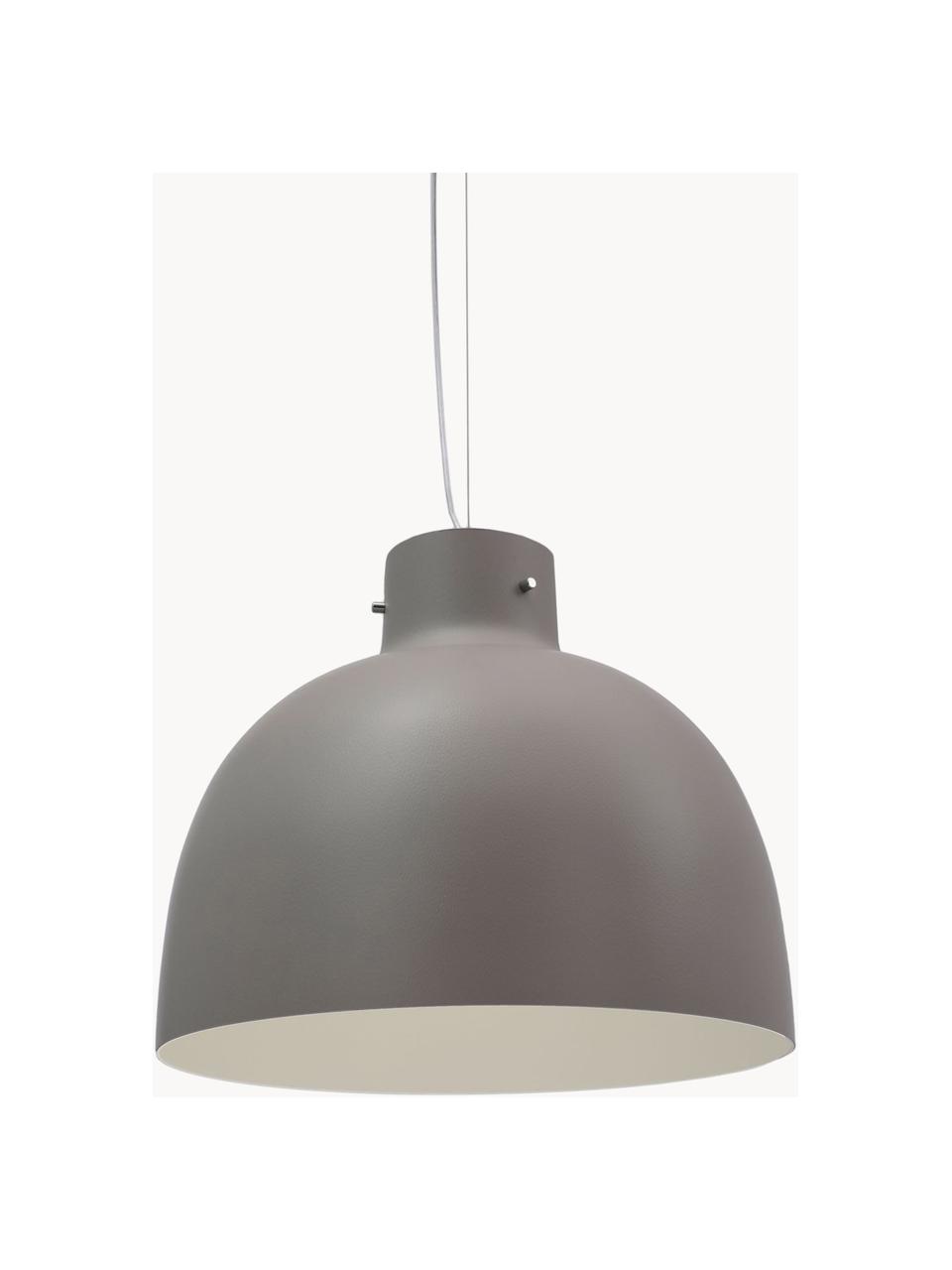 Lampa wisząca Bellissima, Tworzywo sztuczne, Greige, Ø 50 x W 41 cm