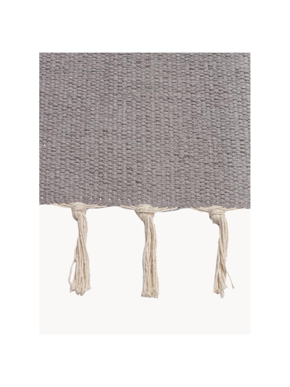 Ręcznie tkany chodnik kilim Indiana, 100% bawełna organiczna z certyfikatem GOTS, Wielobarwny, S 80 x D 200 cm