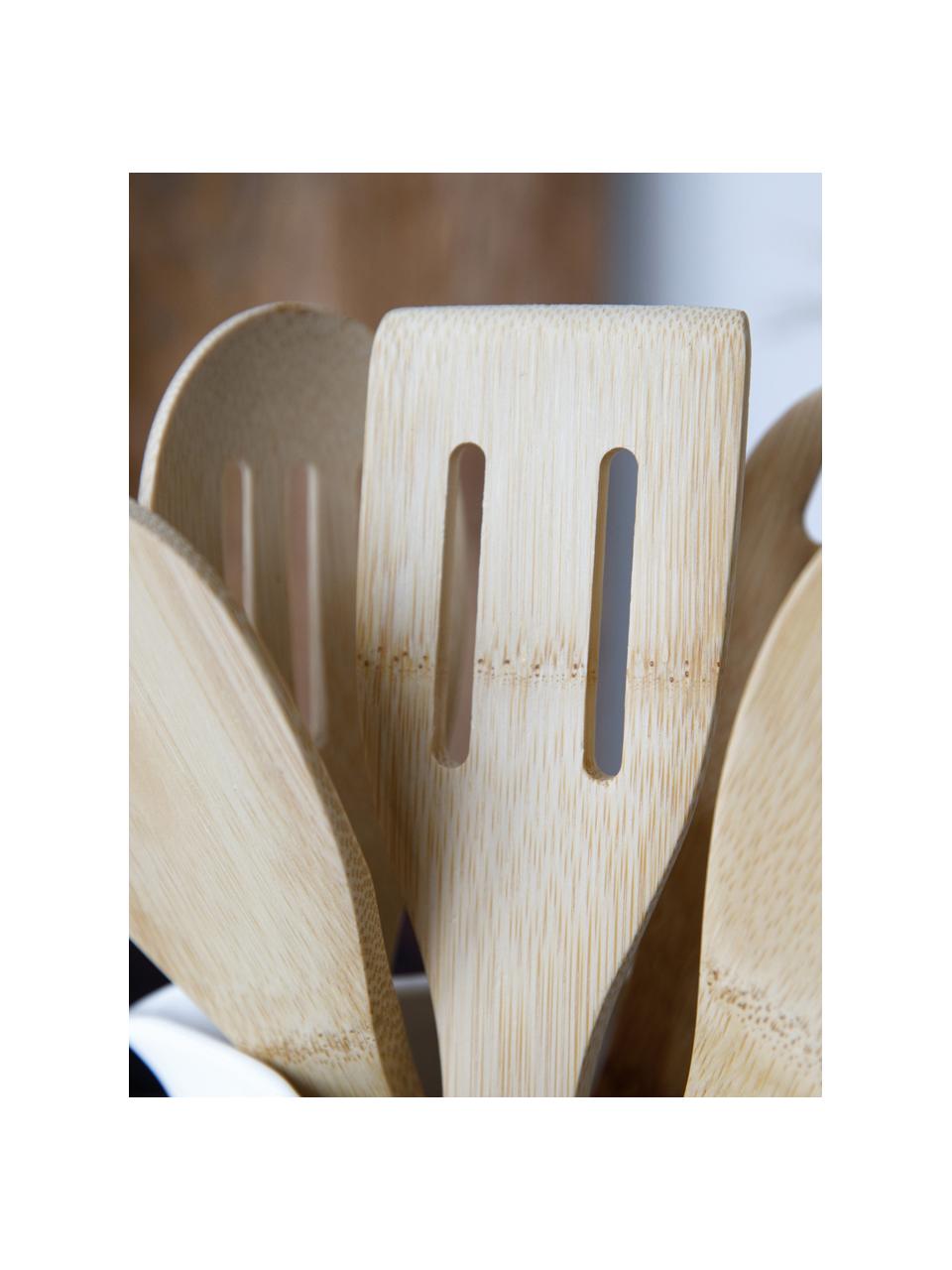 Utensilios de cocina de bambú Grodi, 5 pzas., Madera de bambú, Madera de bambú, L 30 cm