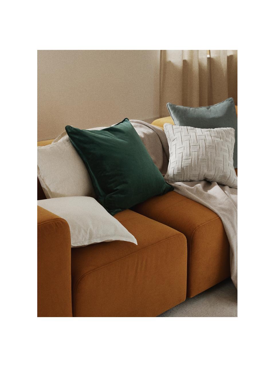 Housse de coussin en velours Dana, 100 % coton

Le matériau est certifié STANDARD 100 OEKO-TEX®, 21.HCN.84376, Hohenstein, Vert foncé, larg. 40 x long. 40 cm