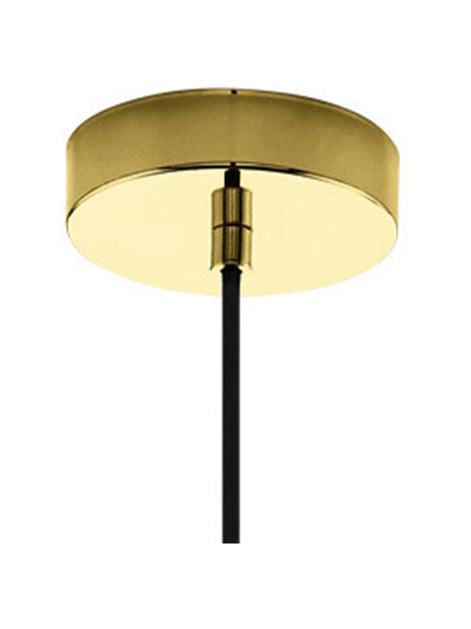 Závesná lampa Okinzuri, Zlatá, Ø 45 cm