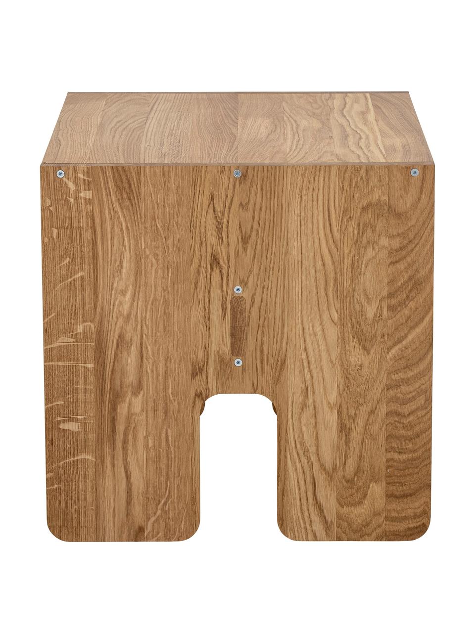 Table en chêne pour enfant Bas, Bois de chêne, Bois de chêne, larg. 60 x prof. 50 cm