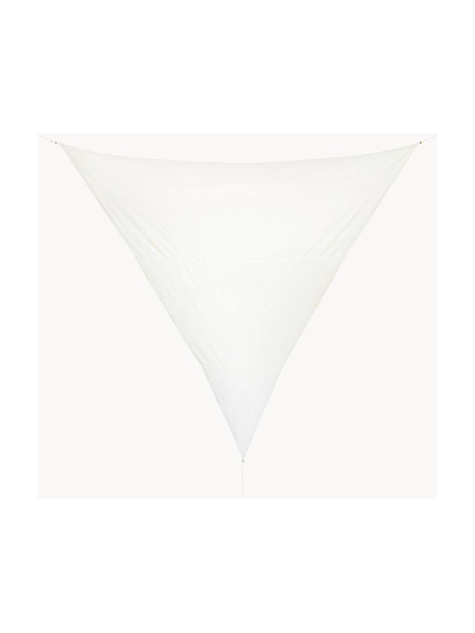 Zonnescherm Triangle, Crèmewit, B 360 x L 360 cm