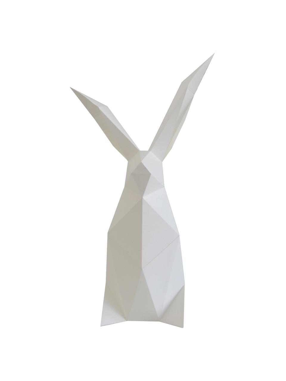 Stolní LED lampa z papíru Rabbit, k sestavení, Bílá