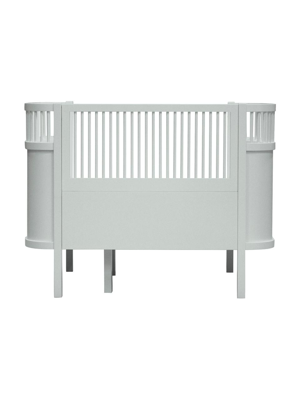 Babybed Junior, Gelakt berkenhout, Groen, 115 x 88 cm