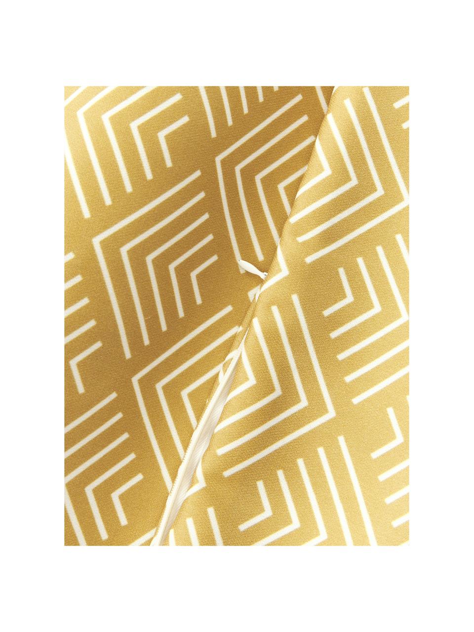 Outdoor kussenhoes Milano met grafisch patroon, 100% polyacryl

Het materiaal dat in dit product wordt gebruikt, is getest op schadelijke stoffen en gecertificeerd volgens STANDARD 100 door OEKO-TEX®, 2016OKO494, AITEX., Mosterdgeel, wit, B 40 x L 40 cm