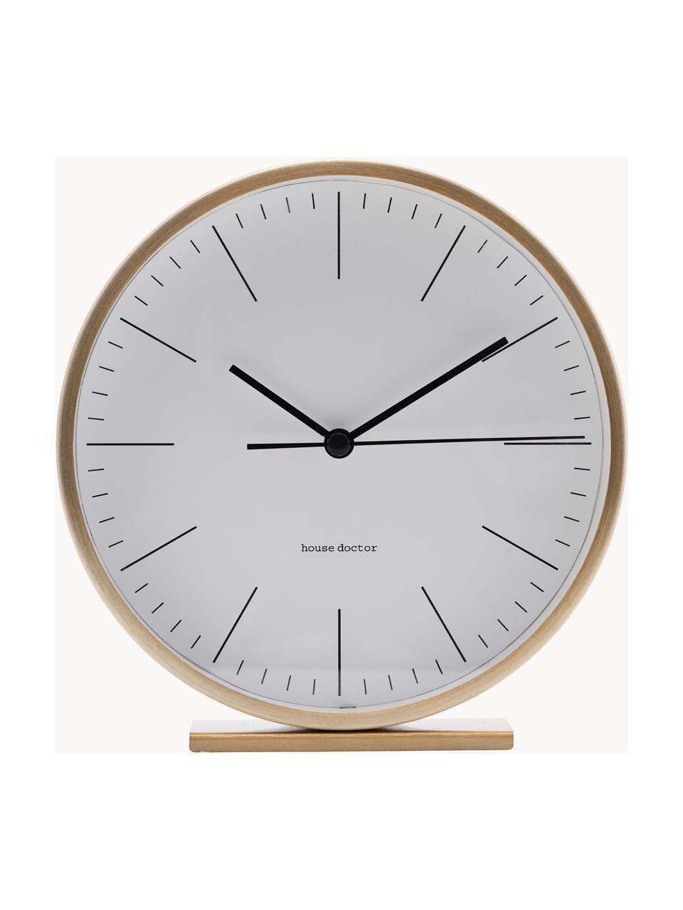 Reloj de mesa Hannah, Dorado, Ø 15 x Al 4 cm