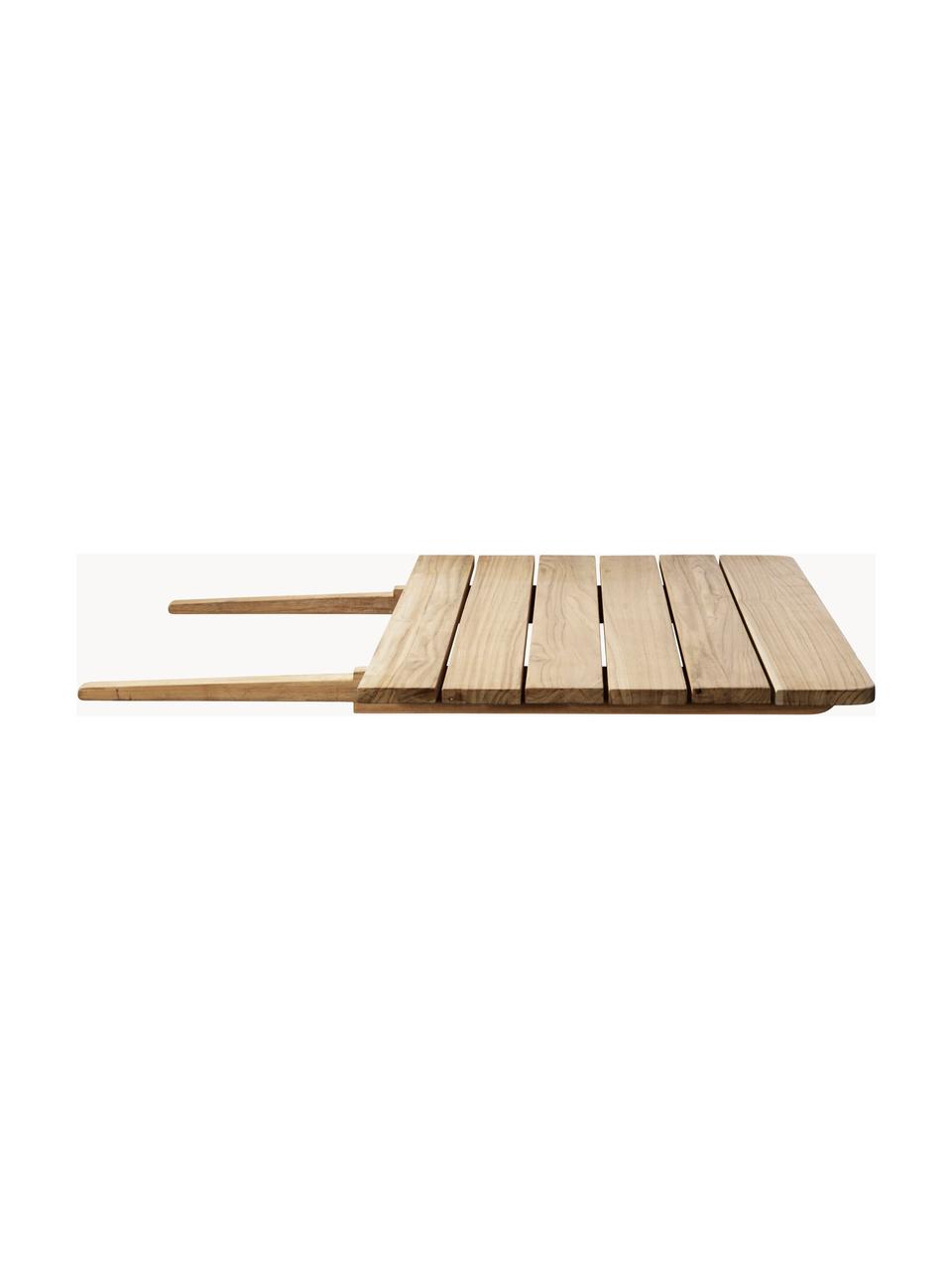 Płyta przedłużająca z drewna tekowego Sammen, Drewno tekowe

Ten produkt jest wykonany z drewna pochodzącego ze zrównoważonych upraw, które posiada certyfikat FSC®., Drewno tekowe, S 78 x G 90 cm