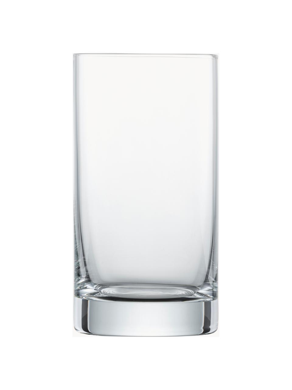 Vasos de cristal Tavoro, 4 uds., Cristal Tritan, Transparente, Ø 6 x Al 12 cm, 250 ml