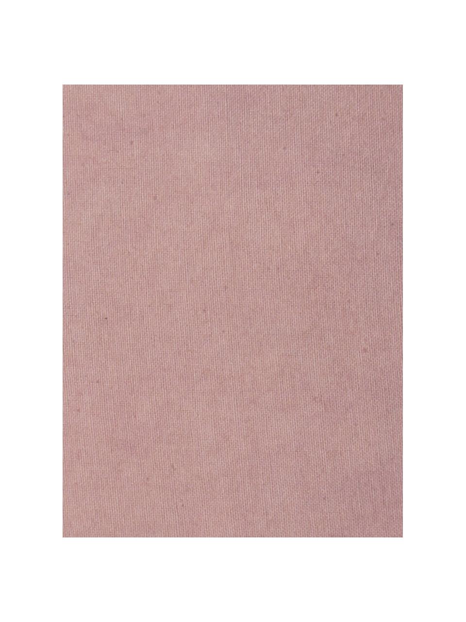 Federa arredo con nappe Bonita, Rivestimento: cotone, Terracotta, Larg. 45 x Lung. 45 cm