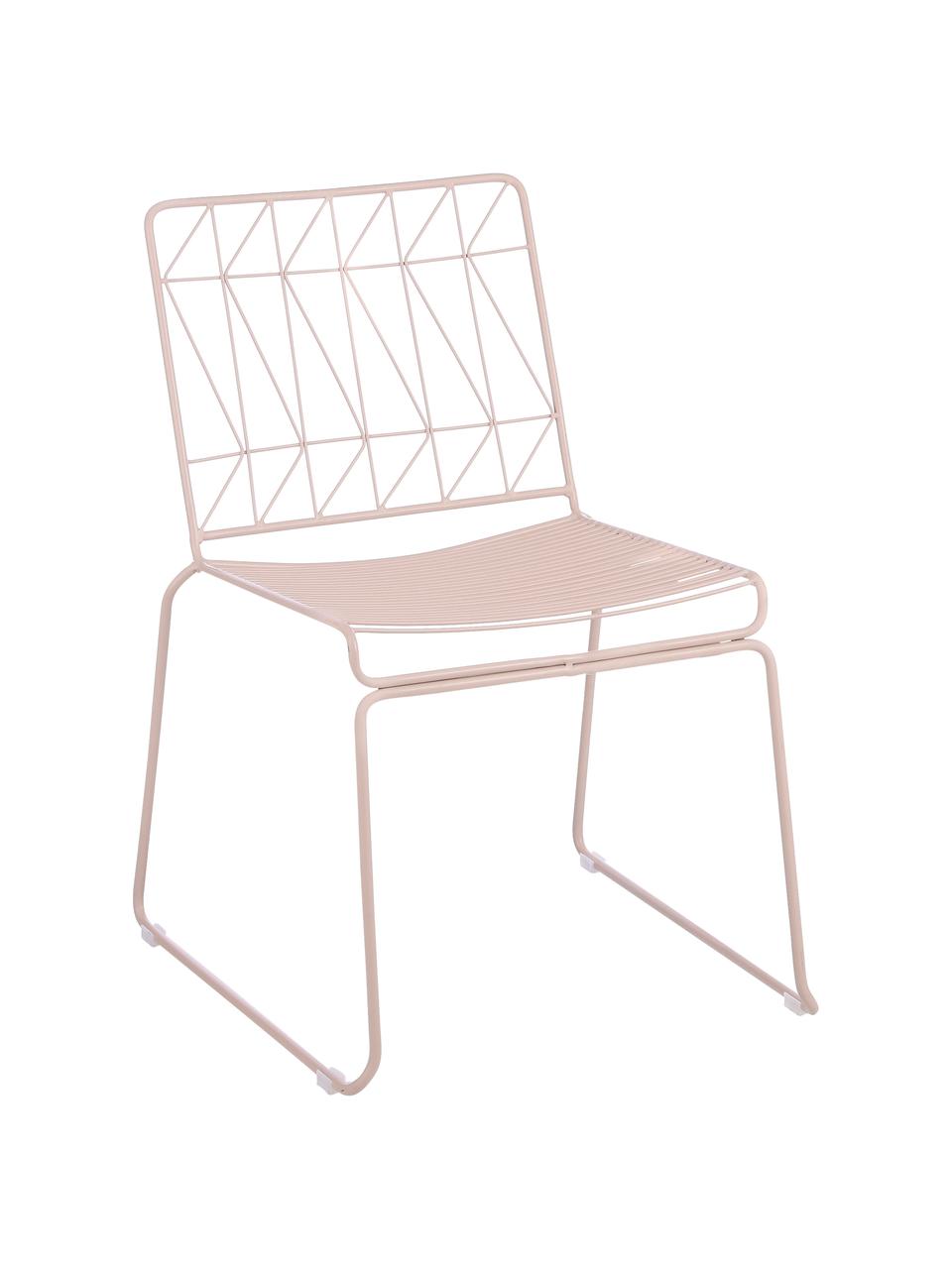 Balkónová židle Bueno, Růžová