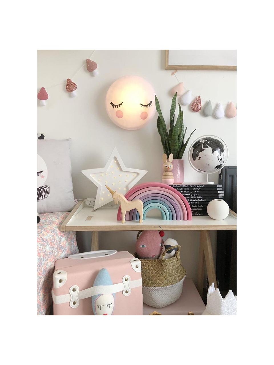 Handgefertigte LED-Kinderzimmerlampe Star mit Timerfunktion und Fernbedienung, dimmbar, Kiefernholz, lackiert

Dieses Produkt wird aus nachhaltig gewonnenem, FSC®-zertifiziertem Holz gefertigt., Weiss, B 29 x H 29 cm