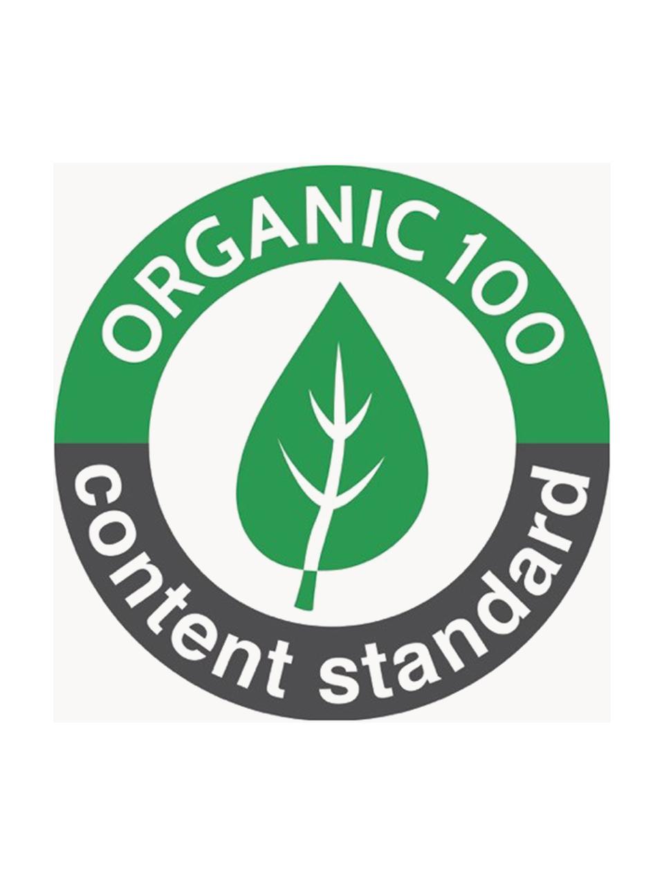 Okładka z bawełny organicznej Pressed Leaves, 100% bawełna organiczna z certyfikatem OCS, Złamana biel, wielobarwny, S 15 x W 21 cm