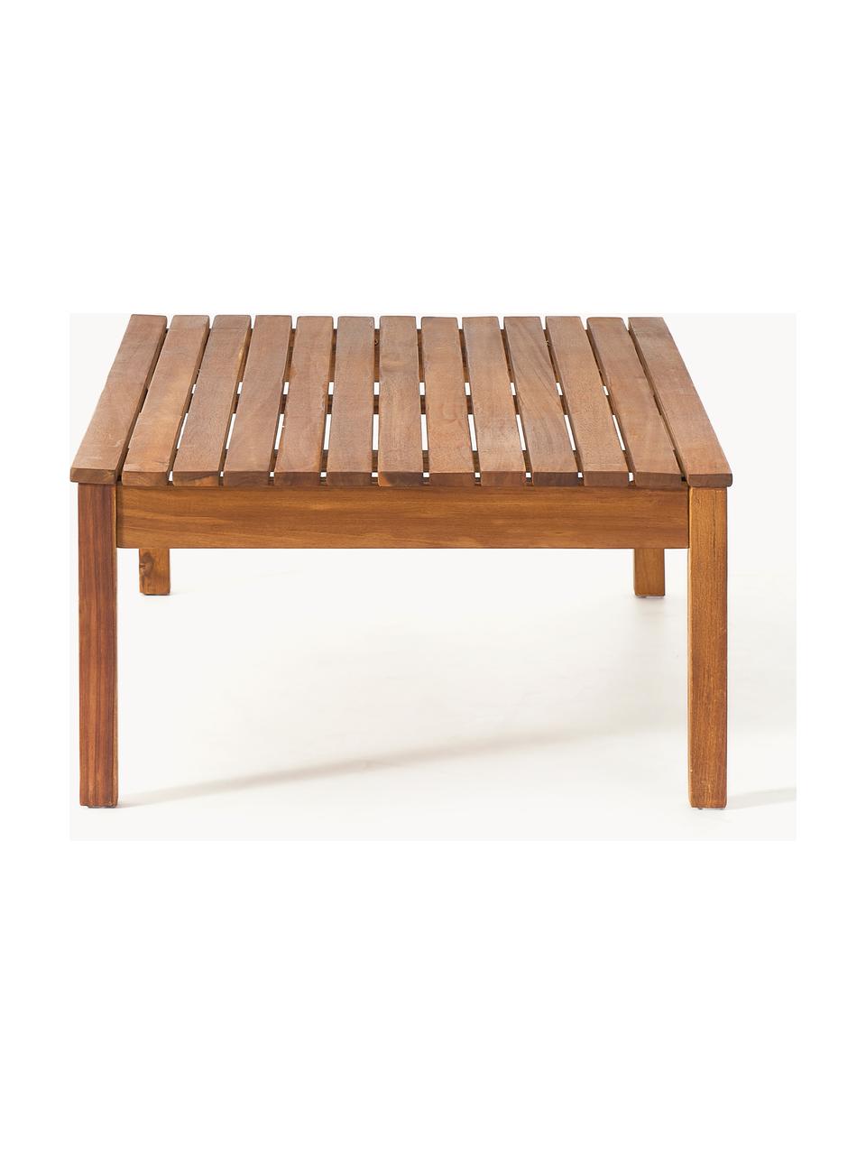 Stół ogrodowy z drewna akacjowego Bo, 100 x 60 cm, Stelaż: lite drewno akacjowe z ce, Drewno akacjowe, S 100 x G 60 cm