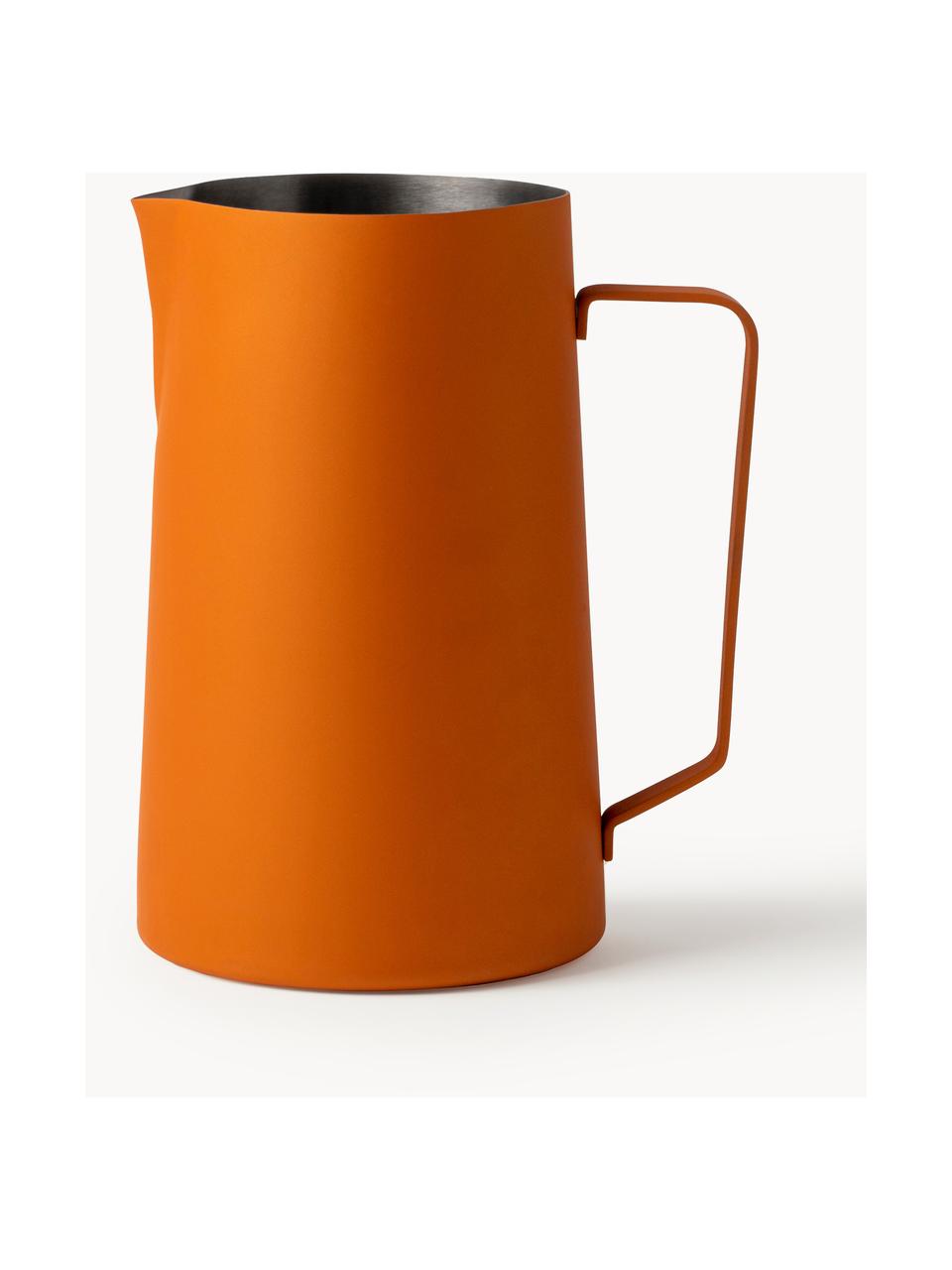 Wasserkrug Diario, 2 L, Edelstahl mit Keramik-Polymer-Beschichtung, Orange, 2 L